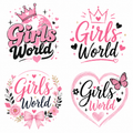 It’s a girls world 💕