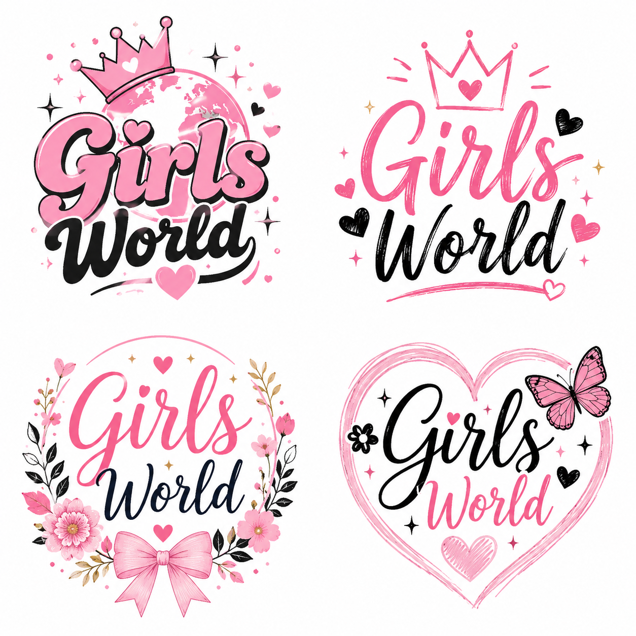 It’s a girls world 💕